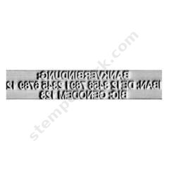 Textplatte Trodat Printy 4918